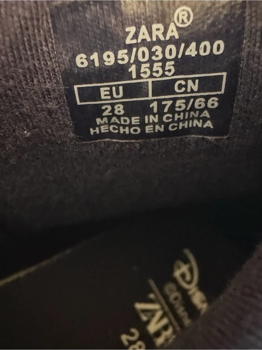 Zara kids Mickey Mouse boots